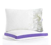 DWR Almohada 40x80 cm de Espuma Viscoelástica, Relleno de Memory Foam, Almohada con Altura Regulable Mediante Cremallera, Almohada Ergonómica para el Cuello, con Funda Removible y Lavable (Pack de 1)