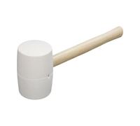 dwxnauixl Martillo de instalación ligero con cabezal de goma para colocar azulejos y mango de Para madera para renovaciones del hogar. Ofrece flexibilidad en, 1050 gramos