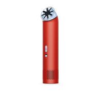 Dyson HushJet™ Mini Cool Ventilador de Mano, Carnelian y Sky, 3 en 1 | Proyección de Aire con Flujo Turbo 25 m/s, Boquilla Exclusiva para Flujo Suavizado, Refrigeración Silenciosa y Rápida