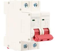 DZ47-63Z-2P, Interruptor de Aislamiento de CC, Disyuntor, 500 V 10-63 A, Montaje en riel DIN de 35 mm, Interruptor de Aislamiento de PV, Sistema solar, Disyuntor Protección de Circuito de CC (20 A)