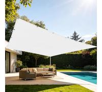 e Cloth 1,4 x 5 m - Protección UV para jardín, patio, invernadero, piscina, exterior - Tela solar blanca