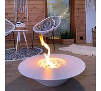 E-Cooperation just do water fun Chimenea de bioetanol brasero de jardín redondo