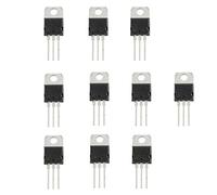 E-outstanding Regulador de voltaje L7805CV 10PCS 5V 1.5A L7805 IC Positivo Regulador de tres terminales 7805