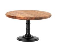 E-ROOM TREND Soporte para Tartas/Cupcakes de Madera 1 Nivel Medio