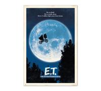 E.T. EL EXTRATERRESTRE POSTER PREMIUM 61X61,5cm CON CUELGA POSTER-