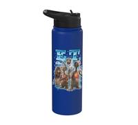 E.T. The Extra Terrestrial 90s Collage Stainless Steel Insulated Water Bottle