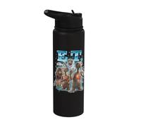 E.T. The Extra Terrestrial 90s Collage Stainless Steel Insulated Water Bottle
