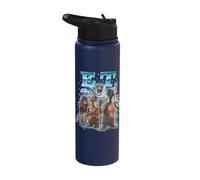 E.T. The Extra Terrestrial 90s Collage Stainless Steel Insulated Water Bottle
