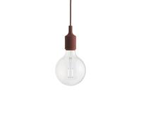 Muuto Lámpara colgante E27 Deep red
