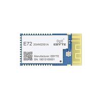 E72-2G4M23S1A CC2630 Módulo Zigbee 2.4GHz 23dBm SMD Transceptor 1500m 2.4g Transmisor Receptor IPX PCB Antena CC2630 240MHz