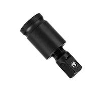 Eacam Adaptador de Articulación Universal Giratorio para Llave de Impacto Neumática, Acero Al Cromo-molibdeno, Rotación de 360°, para Llaves Neumáticas, Eléctricas y de (1/2 pulgada)