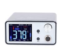 Eacam Estación de Soldadura Inteligente, Pantalla Digital de Temperatura Constante, Control PID Inteligente, Lata de Fusión 2S, Eficiente y Confiable, Inducción del Sueño en Tiempo (EU enchufe 220V)