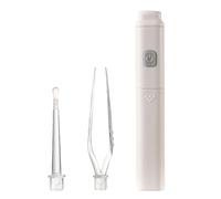 Ear Wax Removal Kit, Ear Cleaning Tool Light, Portable Earhole Cleaner, 0.59x3.54 inches Soft Silicone Tips Earwax Picker with Tweezer for Kids, Toddler, Children, and Adults