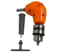 EaseSunny Accesorio de taladro de ángulo recto, adaptador de taladro de 90 grados, portabrocas inalámbrico, carcasa de metal resistente, engranaje reversible para espacios reducidos, ángulos difíciles