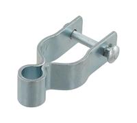 EaseSunny Bisagras de puerta galvanizadas, bisagras de valla de eslabones de cadena, bisagras de poste resistentes, pivote de 5/8 pulgadas para postes de 1-3/8 pulgadas, acero resistente a la