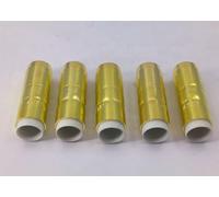 EaseSunny MIG Boquilla de soldadura, boquilla de gas, punta de 5/8 pulgadas para Bernard 200/300A, pieza de pistola MIG de cobre, paquete de 5