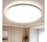 EASY EAGLE Lampara Techo LED: 4000K Plafon LED Techo Downlight para Salon Cocina Pasillo Baño Sala Dormitorio18W 1800LM 22CM