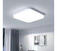 EASY EAGLE Plafon LED Techo, 23CM 36W 6500K 3240LM Cuadrada