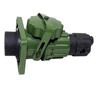 Easy Link NATO Enchufe Conector + Buchse 24V 35mm² 2 polos para Bomberos Bundeswehr Camiones