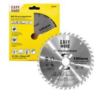 Easy Work Universal Hoja Sierra Circular HM 190x30x1,7 mm 40 Dientes