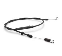Easyboost Cable de tracción 3810300510 para cortacéspedes Castelgarden, Stiga, Alpina, Bestgreen - Combi 48/53, Collector 46/53, CR/CS 484/534, NRL/NTL 534 - Cable de 1361 mm, Funda de 1170 mm