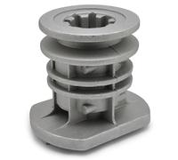 Easyboost soporte de cuchilla portacuchillas para cortacésped Castelgarden GGP Alpina Bestgreen Mountfield Mc Allister Stiga - Ref. OEM 22465607/0, 22465607/3, 27604000, 12523080