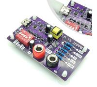 EasyByMall AD585 Módulo de referencia de voltaje 1.24V/2.5V/5V/7.5V/10V con alimentación tipo C, resistencia de precisión estándar para calibración de multímetro de 3.5/4.5 dígitos