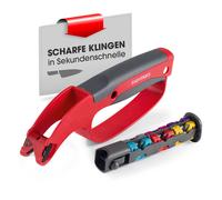 EASYmaxx Herramienta Afilador Cuchillas Tijeras Multi Afilador 6 Insertos