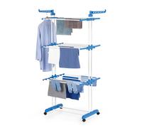 EASYmaxx Tendedero 3 Plantas Torre Secadora Torre Plegable