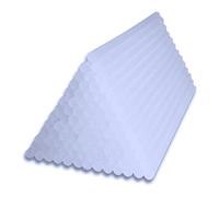 EasySpeed Barra de Pegamento, Barra Silicona Caliente, Pack 65 Piezas, 7 mm Diámetro x 200 mm Largo, Transparente, Bricolaje y Manualidades - Recambio para Pistola