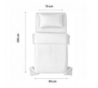 EasySpeed Juego De Ropa De Cama De Cuatro Piezas, Que Incluye Sábana, Funda De Colcha Y Dos Fundas De Almohada, Hecho De Materiales Transpirables De Alta Calidad, Adecuado Para Usar En Todas Las Estac