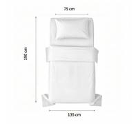 EasySpeed Juego De Ropa De Cama De Cuatro Piezas, Que Incluye Sábana, Funda De Colcha Y Dos Fundas De Almohada, Hecho De Materiales Transpirables De Alta Calidad, Adecuado Para Usar En Todas Las Estac