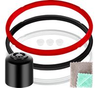 EATBALE Anillo de Sellado de Silicona para Instant Pot 8 Quart, Piezas de Repuesto para Instant Pot 8 Quart (QT), Sellos de Silicona Válvula de liberación de vapor para IP-DUO80 IP-LUX 8 (4Pcs)