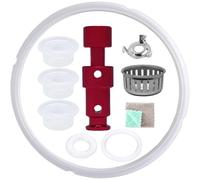 EATBALE Piezas de repuesto para Instant Pot Pro 60 6 Qt/Pro Plus60 6Qt / Duo Evo Plus60 6 Qt Anillo de sellado válvula de flotador Junta de sellado de la válvula de flotador Tapa antiobstrucción