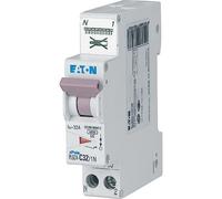 EATON 109131 PLGC4-C32/1N - DISYONCTOR MODULAR PH/N - Blanco - MANETA VIOLETA - 1P+N/32 A - CURVA C - Conexión directa sin tornillos