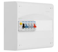 EATON - Cuadro 1 fila preequipado 1 inter. diff. 63A tipo A + 4 disyuntores