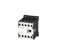 Eaton DILEM-01(230V50HZ,240V60HZ) Mini Contactor de Potencia, 3 Polos con 1 NC, 4 kW/400 V/AC3, 230 V 50 Hz, 240 V 60 Hz