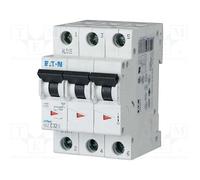 Eaton Interruptor automático FAZ C63/3 3P Curva C 63A 15kA AC Ref 278879