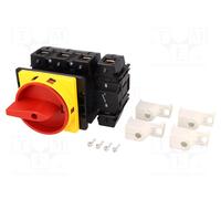 Conector de leva 0-1 3P+N 125A para instalación P, T 280910