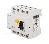 EATON ELECTRIC Interruptor Diferencial PFIM 4 polos 40A 30mA 400VAC