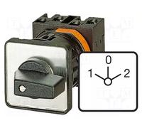 Eaton T3-3-8401/E - Interruptor de palanca - 3 polos - Plástico - - Acabado metálico - IP65 - 48 mm