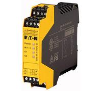 Eaton ESR5-NO-21-24VAC-DC Relé de Seguridad para Parada de Emergencia/Puerta de Protección, 24VDC/AC, 2 Rutas de Validación