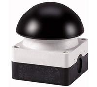 EATON FAK-S/KC11/I Pulsador Pie/Mano, Negro, con Retorno, 8.5cm x 8.5cm x 10.0cm