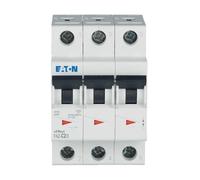 Eaton Interruptor automático magnetotérmico FAZ-C2/3 278861 – 2A 3 polos Curva C 15kA