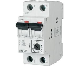 Eaton Interruptores automáticos de protección de motor 6,3-10A 2P Z-MS-10/2 - 248398