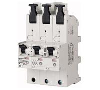 EATON LSHU-E63/3-KL, interruptor automático LS, modelo 119718, 63A, 3 polos, corriente alterna, tipo E, referencia 119718