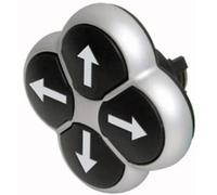 Eaton M22-D4-S-X7 Pulsador 4 Pos, Grab. Flechas, Caja de 5