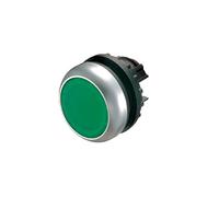 Eaton Pulsador luminoso rasante M22-DL-G, retorno, verde, 3,0×3,0×3,0 cm, caja de 10