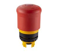Eaton Pulsador de parada de emergencia M22-PVLT luminoso, caja de 5