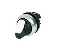 Eaton Selector M22-WK Maneta corta, 2 posiciones con retorno, 3.0 x 3.0 x 4.6 cm, Caja de 5